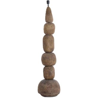 Light & Living L&aacute;mpara De Pie - Marree - Marr&oacute;n - Papel - - Light&living