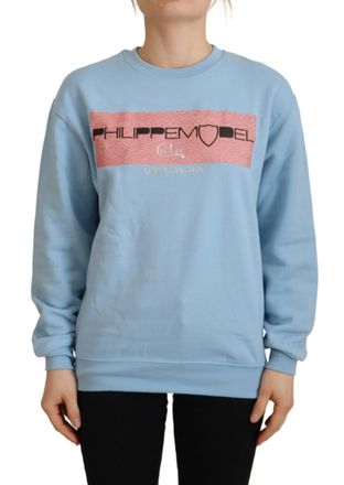 Philippe Model Logo Printed Long Sleeves Womens Sweater