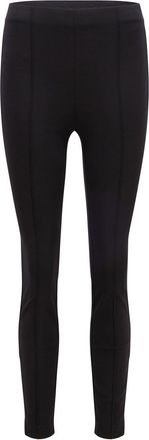 HUGO BOSS Womens Tashani Solid Patterned Leggings in Black - Size 6 UK