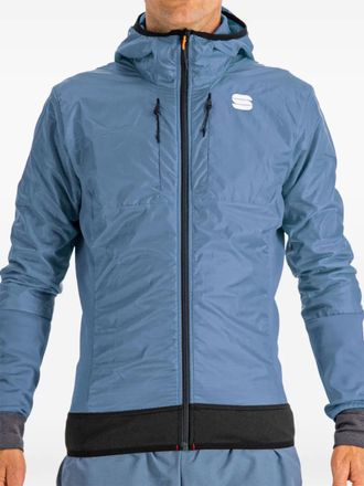 Sportful Sportjack met capuchon - Blauw
