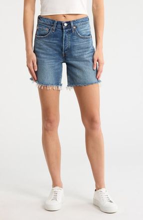 Levi's 501 Mid Thigh Shorts in Symmetry Sister at Nordstrom Rack, Size 27