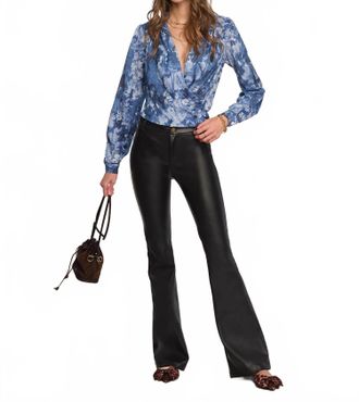 Heartloom Soft Faux Leather Pants In Black