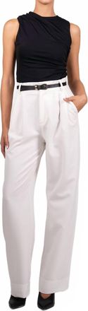 Parentezi Aries Trousers In White