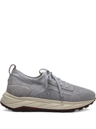 Henderson Baracco panelled sneakers - men - Rubber/Fabric/Fabric - 42.5 - Grey