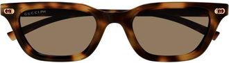 Gucci Gg1944 S Linea Institutional Logo Havana