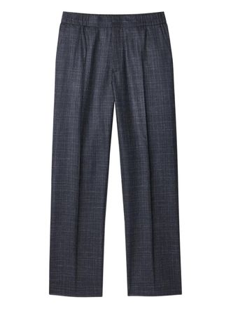 Paul Smith Pantaloni elasticizzati a quadri - Blu