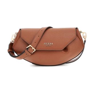 Guess Cross Body Bags, female, Brown, Size: ONE SIZE Noelle Girlfriend Shoulder Bag Cognac