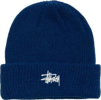 St&uuml;ssy Basic Cuff Beanie Blueberry 1321262-BLBE