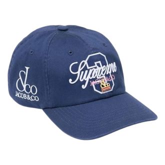 SUPREME x La Martina SS26 6-Panel Navy SUP-SS26-1054-NVY