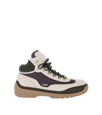 Dior Multi Color Logo Hiking Boots