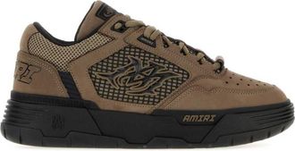 Amiri Brown Textured MA-94 Sneakers