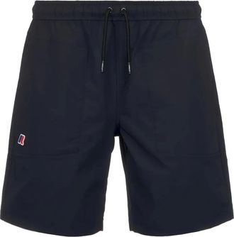 K-Way Shorts sportivi con coulisse - Blu