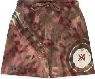 Amiri Clay MA Tie Dye Cashmere Shorts