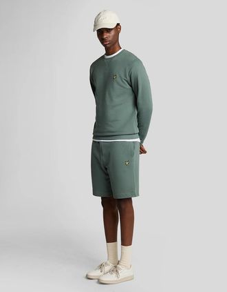Lyle & Scott Lyle And Scott Mens Cotton Sweat Short - Green - Size: 37/36/32