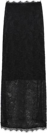 Bruuns Bazaar SeliniaBBJoani Rok - Dames - Rokken - Zwart - Maat: XL Viscose