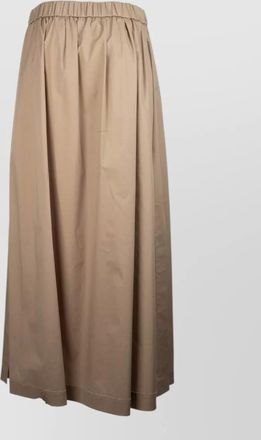 PESERICO midi skirt flared shape soft movement