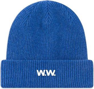 Wood Wood Berretto a coste - Blu