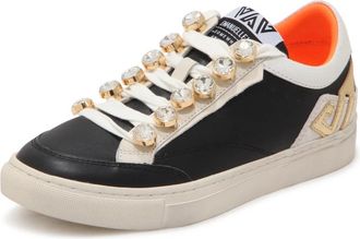 Emanuelle Vee Olivia Sneaker - Dames - Sneakers - Zwart - 36 EU - Schoenen