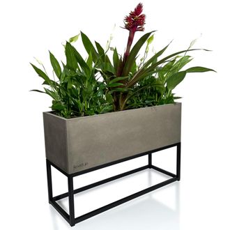 OEM Soporte Para Flores Fiorino Tipo Loft, Gris, 62x22x40 Cm