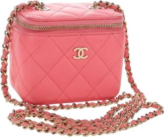 Chanel Pre-owned Mini Shoulder Bag - Dames - Vintage Mini Tas - Roze - ONE Size - Vintage
