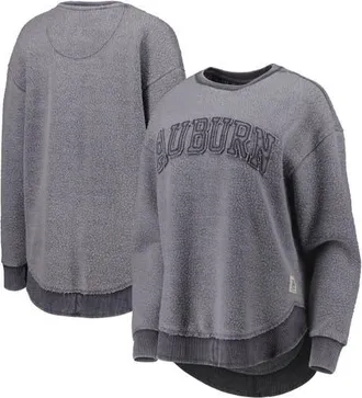 Pressbox Womens Pressbox Navy Auburn Tigers Ponchoville Pullover Sweatshirt at Nordstrom, Size Medium
