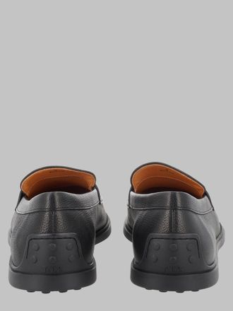 Tod's Calf Leather Loafers - Black