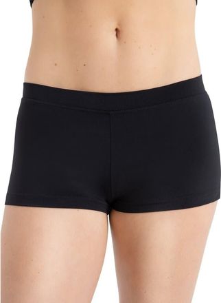 Capezio Boy Cut Low Rise Shorts in Black at Nordstrom, Size 2X