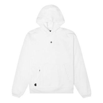 Converse Court Ready Vented Pullover Hoodie White 10020972-A01