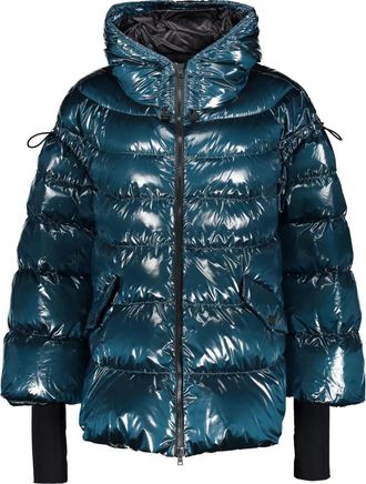 Herno zip-up down jacket - Blue