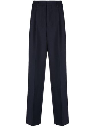 Ami straight-leg tailored trousers - Blue