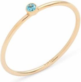 Nashelle Birthstone Ring in December Gold at Nordstrom, Size 6
