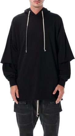 Rick Owens Black Oversized Hoodie