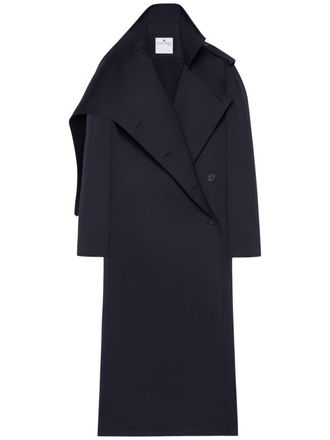 Courr&egrave;ges Trench Oblique - Nero