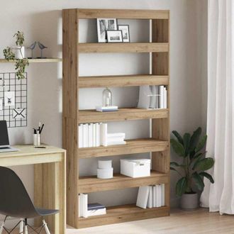 vidaXL vidaXL Armadio per Libri Beige Legno multistrato