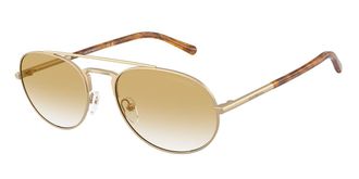Emporio Armani EA2171 30022Q Mens Sunglasses Gold Size 57