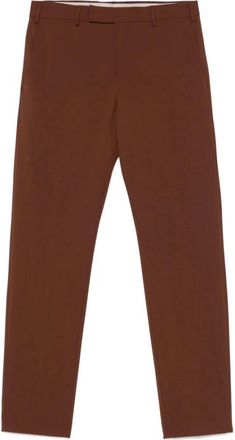 Pantaloni Torino Slim-fit broek - Heren - Slim Fit Broeken - Bruin - 2XL - Broeken