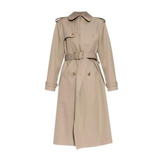 Alexander McQueen Dames, Mantels, Beige, Maat: XS Katoen