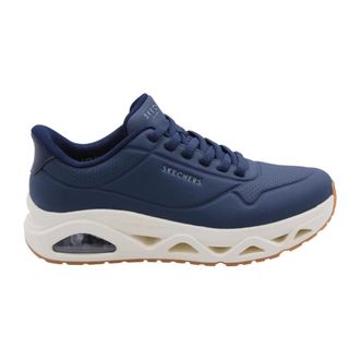 Skechers Heren, Sport, Blauw, Maat: 41 EU