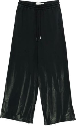 Feng Chen Wang Pantaloni con coulisse - Verde