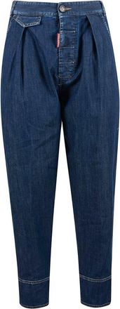 Dsquared2 Loose-fit Jeans - Dames - Loose Fit Jeans - Blauw - XS - Jeans