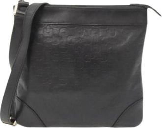 Gucci Borsa a spalla Pre-owned in pelle - - Pre-owned - Donna - Nero - ONE SIZE