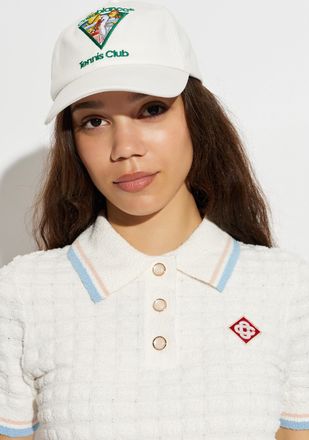 Casablanca Baseball Cap, Unisex, White