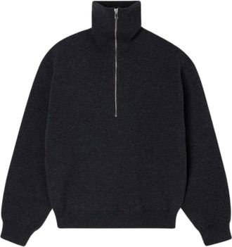 R&oacute;he Jersey de cuello alto con cremallera bidireccional - Knitwear - Mujer - Negro - M