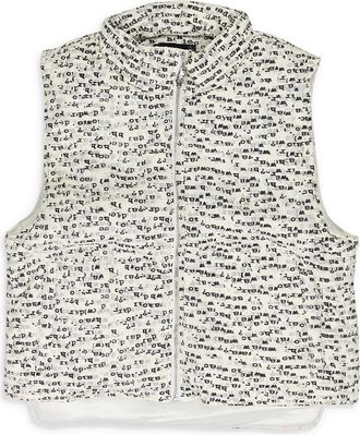 Who Decides War by Ev Bravado OFF-WHITE RIPPLE VEST