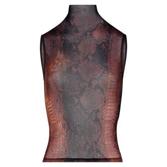 Jean Paul Gaultier Donna, Top, Multicolore, S, new