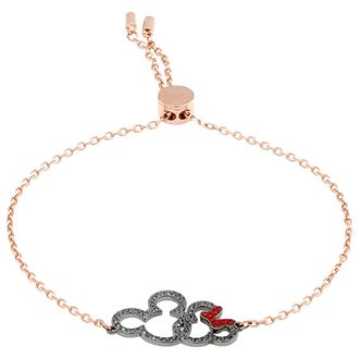 Swarovski Mickey & Minnie Bracelet