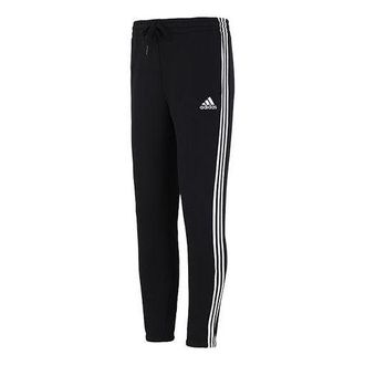 adidas Mens adidas 3s Fl Te Pt Casual Sports Running Side Stripe Long Pants/Trousers Black GK8822