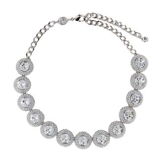 Swarovski Una Angelic Choker - Dames - Kettingen - Grijs - ONE Size - Accessoires