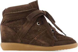 Isabel Marant Brown High-top Sneakers