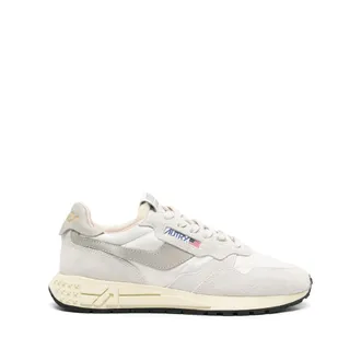 Autry Reelwind Logo-patch Suede-panel Sneakers